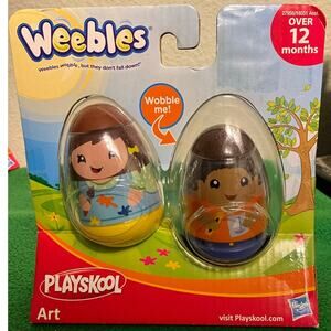 New in Package Playskool Kids Weebles Wobbles ART 2010 Fast Ship